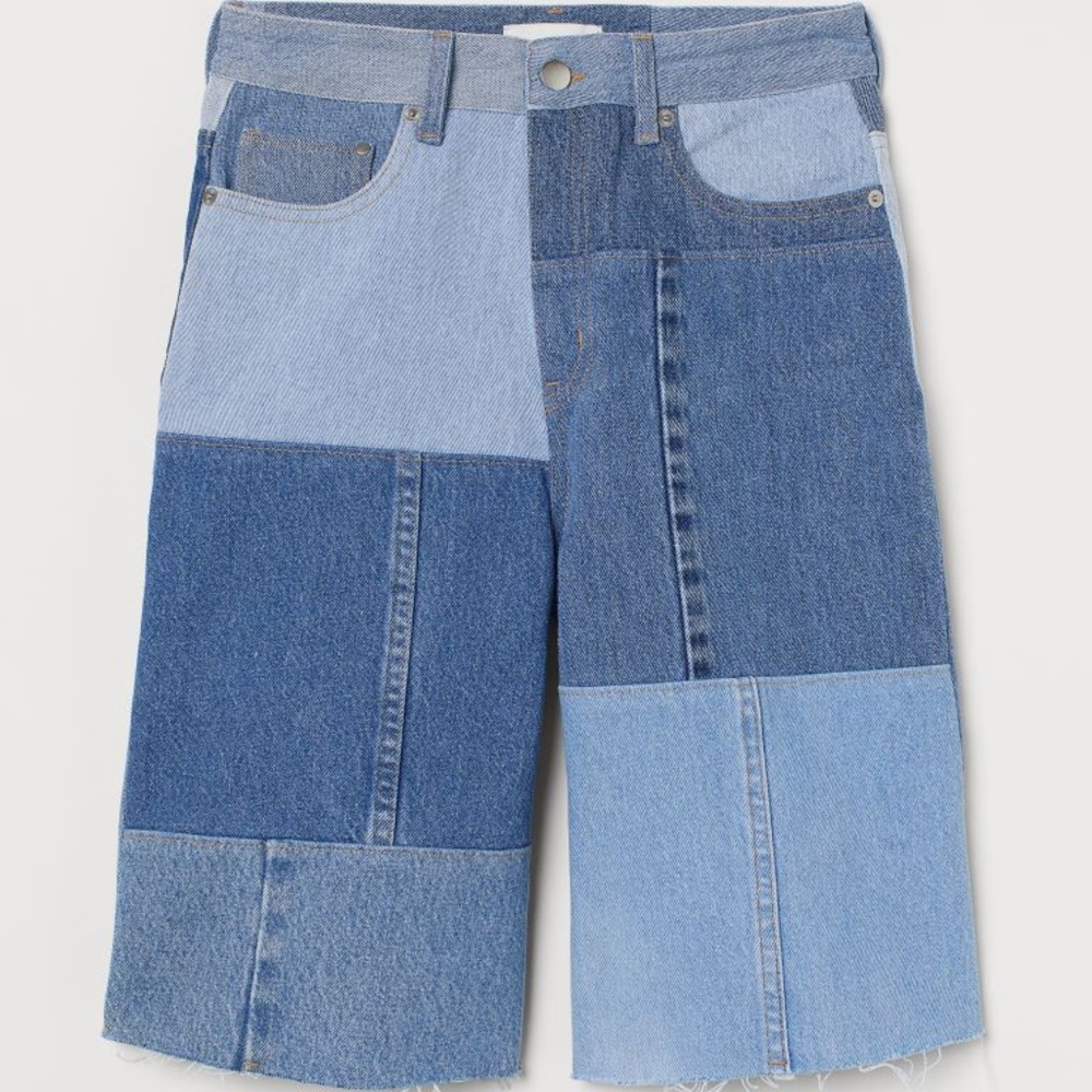 h&m conscious collection size 8 bermuda shorts